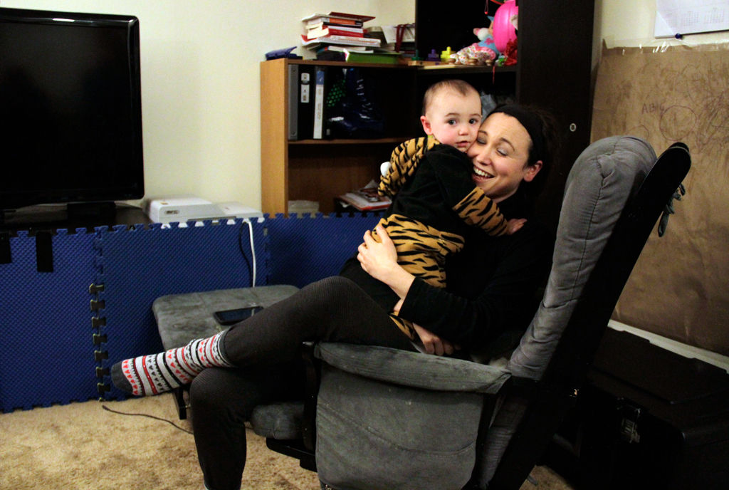 Natalie and kid